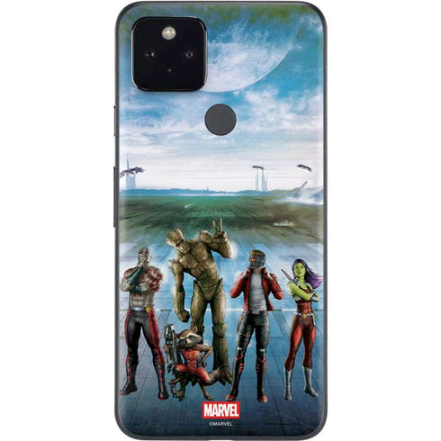 Marvel Guardians of the Galaxy Hero Squad Google Pixel 5a Skin